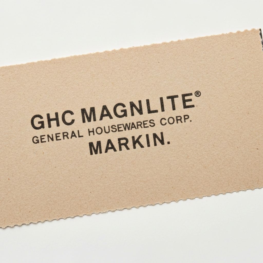 GHC General Housewares Corporation Magnalite stamp marking